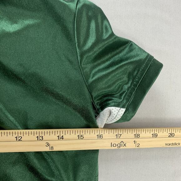 Green Bay Packers Womens Jersey Small NFL Team Apparel 1st & Fashion Rhinestone - Picture 8 of 8